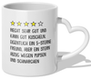 22Feels® Freund Geschenk zum Jahrestag, Valentinstag etc. - Tasse mit Spruch (Herzhenkel, Weiss, 320ml)-Tasse Weiss Herzhenkel 320ml-22Feels
