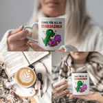 22Feels® Frauen Geschenk zum Jahrestag, Hochzeitstag, Valentinstag etc. - Tasse mit Spruch (Herzhenkel, Weiss, 320ml)-Tasse Weiss Herzhenkel 320ml-22Feels