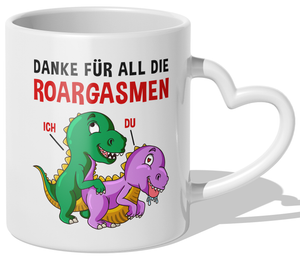 22Feels® Frauen Geschenk zum Jahrestag, Hochzeitstag, Valentinstag etc. - Tasse mit Spruch (Herzhenkel, Weiss, 320ml)-Tasse Weiss Herzhenkel 320ml-22Feels