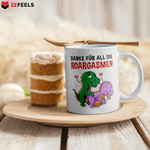 22Feels® Geschenk für Frauen - Spruch: Danke Für All Die Roargasmen (Weiss, 320ml)-Weisse Tasse 320ml-22Feels