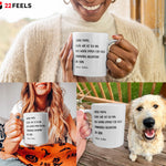 22Feels® Geschenk für Mama von Tochter - Tasse mit Spruch: Egal Wie Alt Ich Bin (Weiss, 320ml)-Weisse Tasse 320ml-22Feels