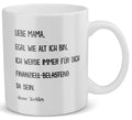 22Feels® Geschenk für Mama von Tochter - Tasse mit Spruch: Egal Wie Alt Ich Bin (Weiss, 320ml)-Weisse Tasse 320ml-22Feels