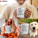 22Feels® Geschenk für Mamas - Tasse mit Spruch: Egal Wie Alt Ich Bin (Weiss, 320ml)-Weisse Tasse 320ml-22Feels