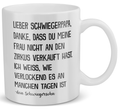 22Feels® Geschenk für Schwiegervater von Schwiegersohn - Tasse mit Spruch: Zirkus (Weiss, 320ml)-Weisse Tasse 320ml-22Feels