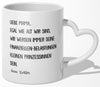 22Feels® Mama Geschenk von Töchtern - Tasse mit Spruch (Herzhenkel, Weiss, 320ml)-Tasse Weiss Herzhenkel 320ml-22Feels